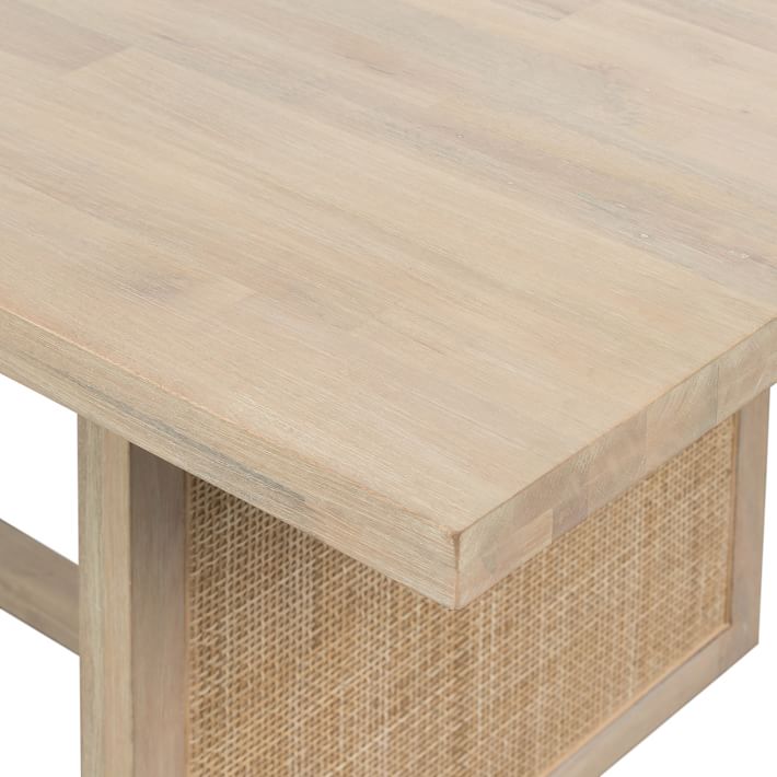 Dennis Woven Rectangle Dining Table